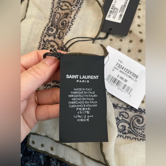 Saint Laurent scarf - Picture 3 of 4